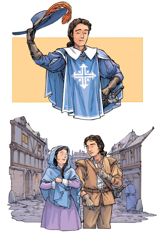 D'Artagnan et Constance